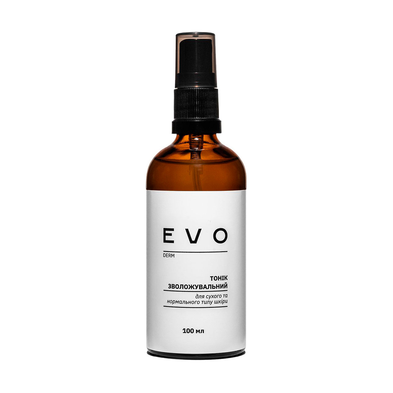 Мінеральний тонік EVO derm для сухого та нормального типу шкіри обличчя, 100 мл